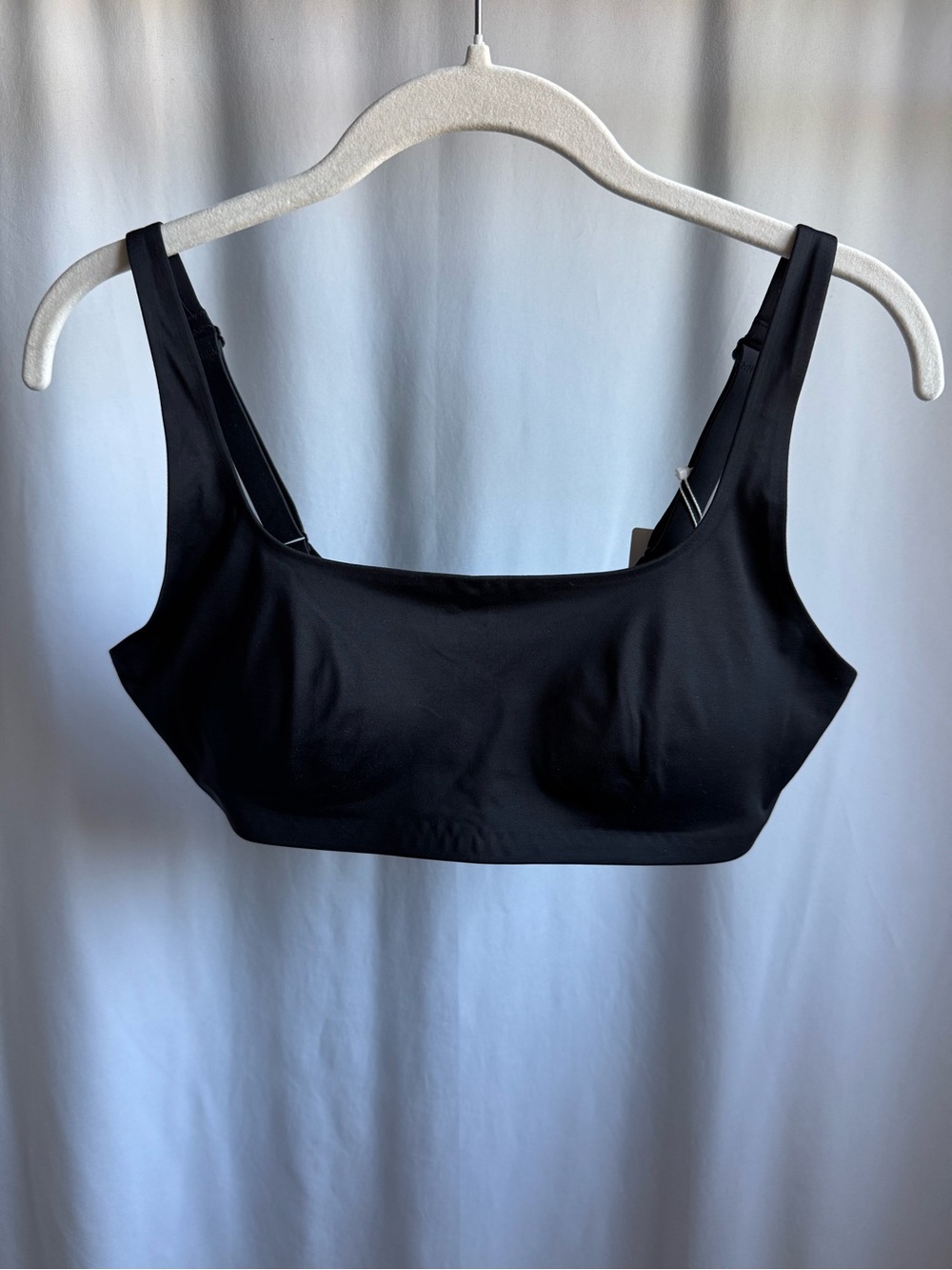 Lululemon Wundermost Ultra-Soft Nulu Scoop-Neck Bralette *D-DDD Cups Black - XS